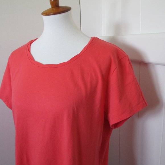 3/$15 Hot Coral with Twisted Collar - Picture 2 of 6